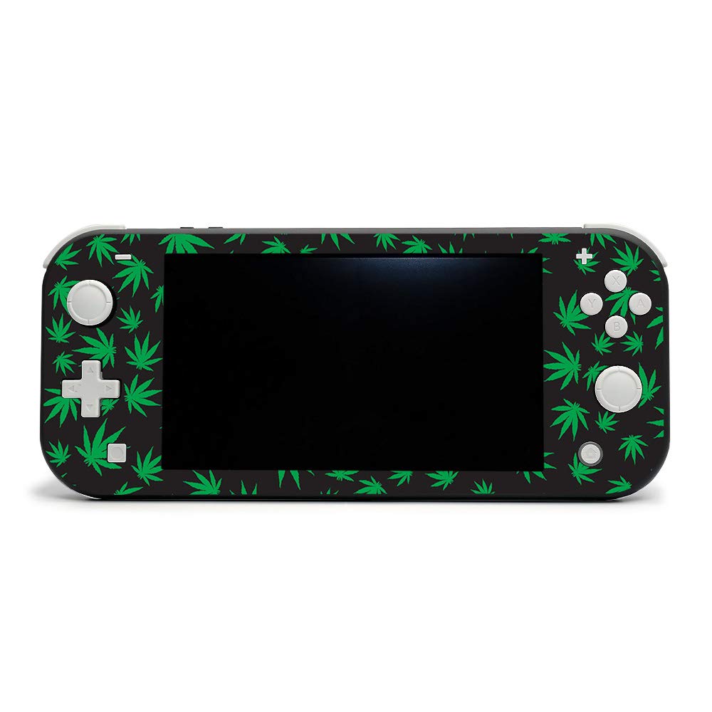 MightySkins Protective Vinyl Decal Wrap Cover Compatible with Nintendo Switch Lite - Marijuana Design | Durable, Customizable Skin | Easy to Apply & Remove | Made in USA | Perfect for Gaming, Travel & Personalization