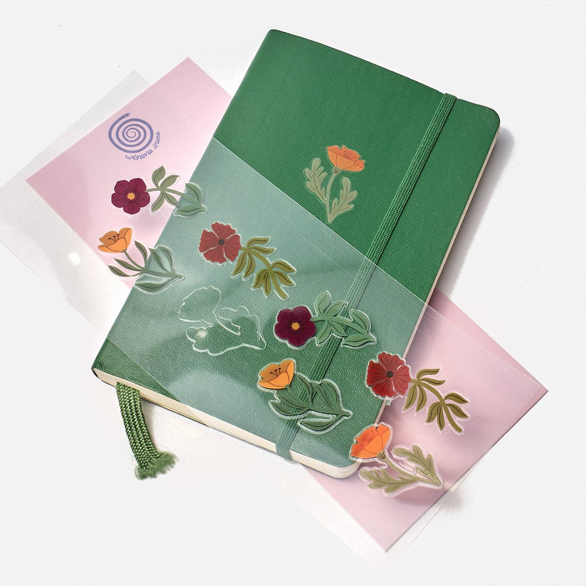 Beautiful Meadow Sticker Sheet - Floral & Nature-Themed Decals for Scrapbooking, Journals, and DIY Crafts | Perfect for Home Decor, Gift Wrapping, and Planner Embellishments