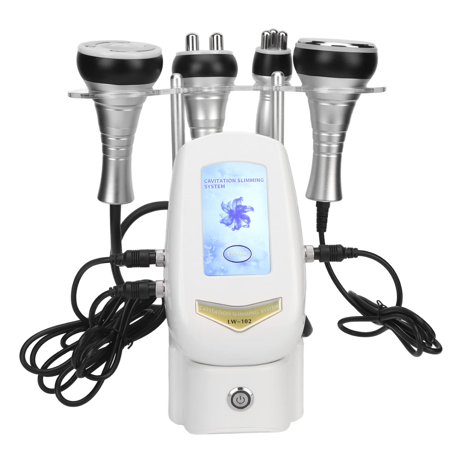 4-in-1 Cavitation Body Sculpting Machine with 40K Ultrasound - Professional Skin Care Slimming & Beauty Device for Home SPA & Salon | Facial Treatment & Body Contouring for Weight Loss & Skin Tightening
