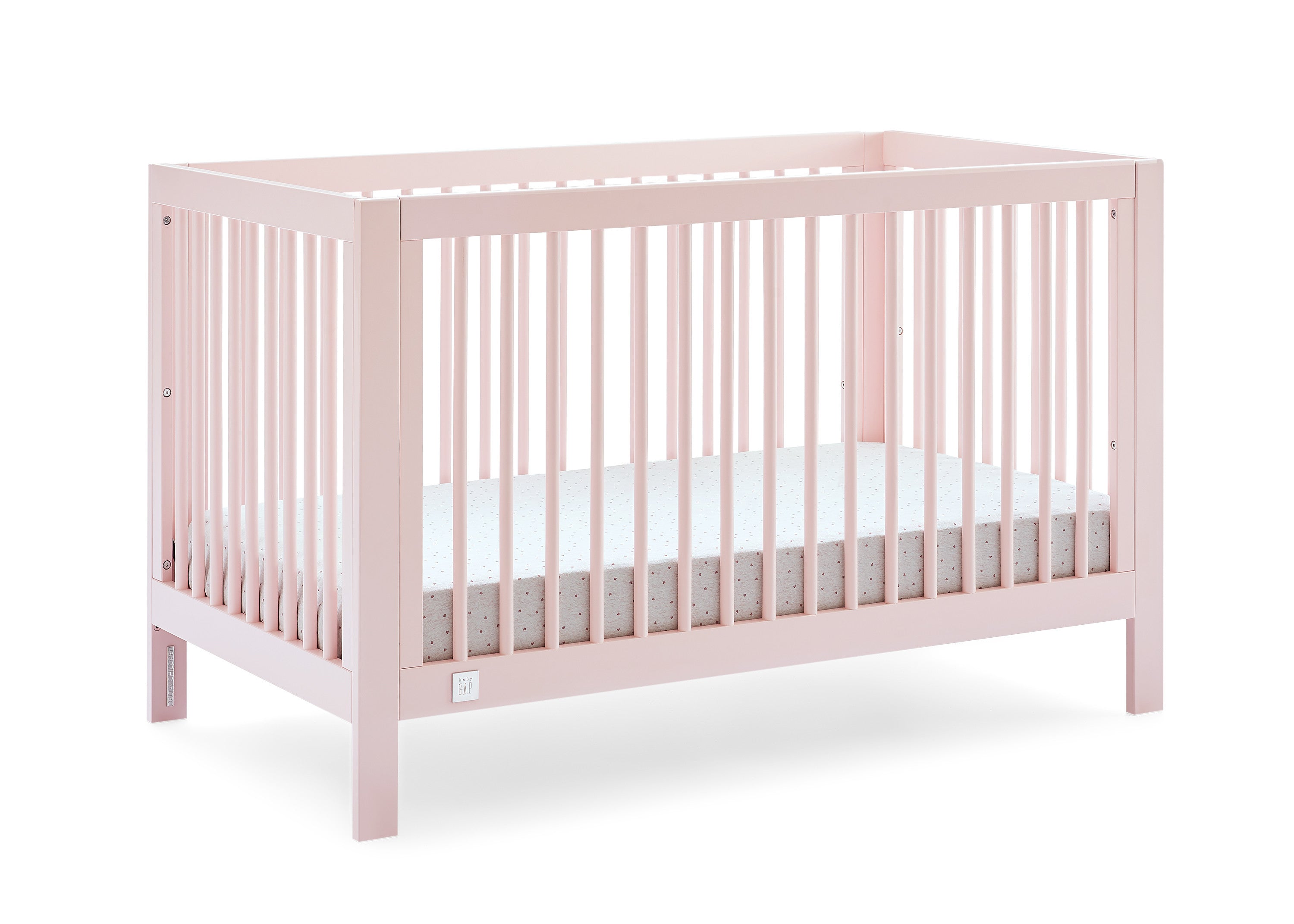 BabyGap Charlie 6-in-1 Convertible Crib - Nursery Furniture for Newborn to Toddler | Safe Sleep Solution for Baby's Room & Daycare Use
