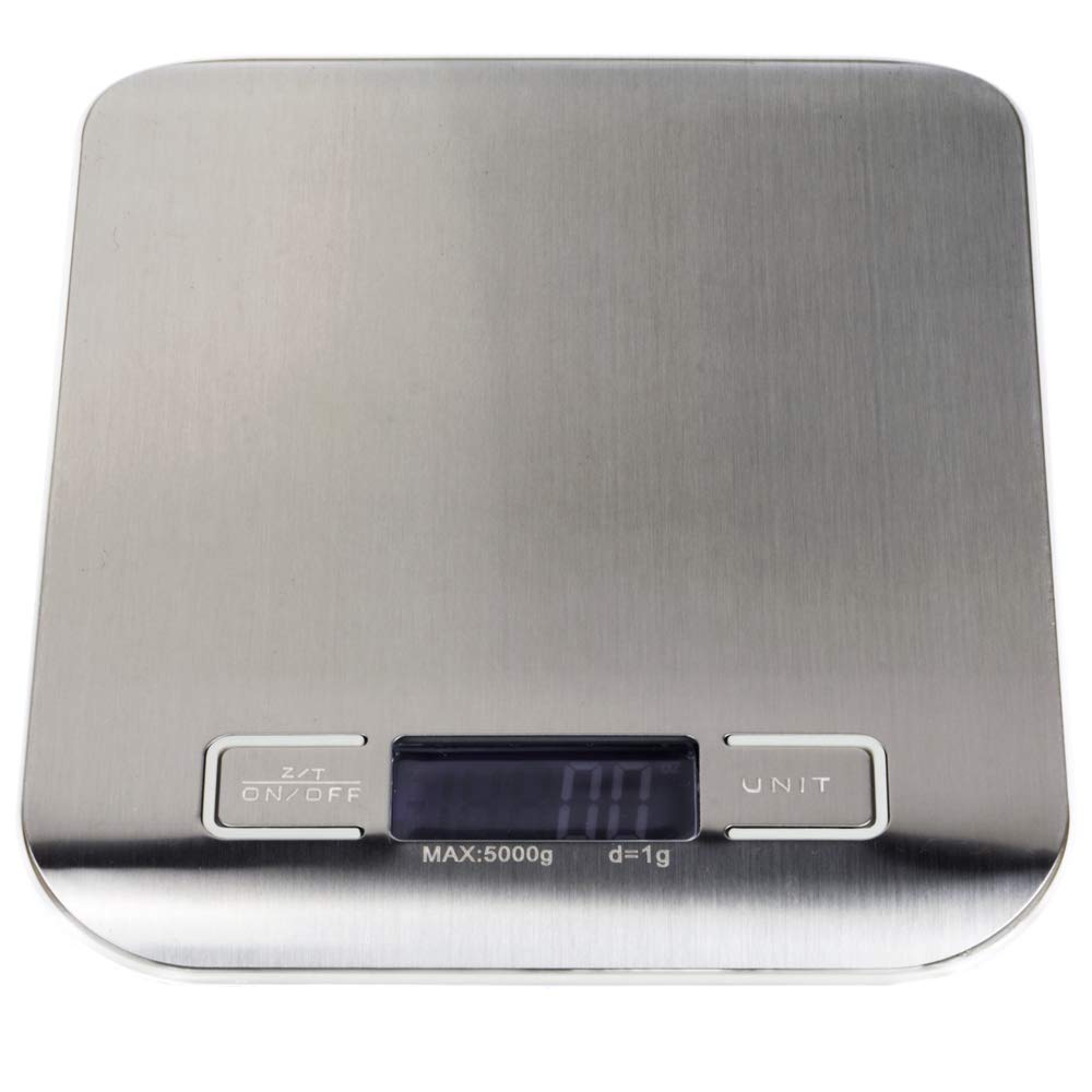 Precision Digital Kitchen Scale for Baking, Cooking & Meal Prep - 11lb/5kg Capacity with LCD Display | Perfect for Portion Control, Coffee Brewing & Healthy Eating