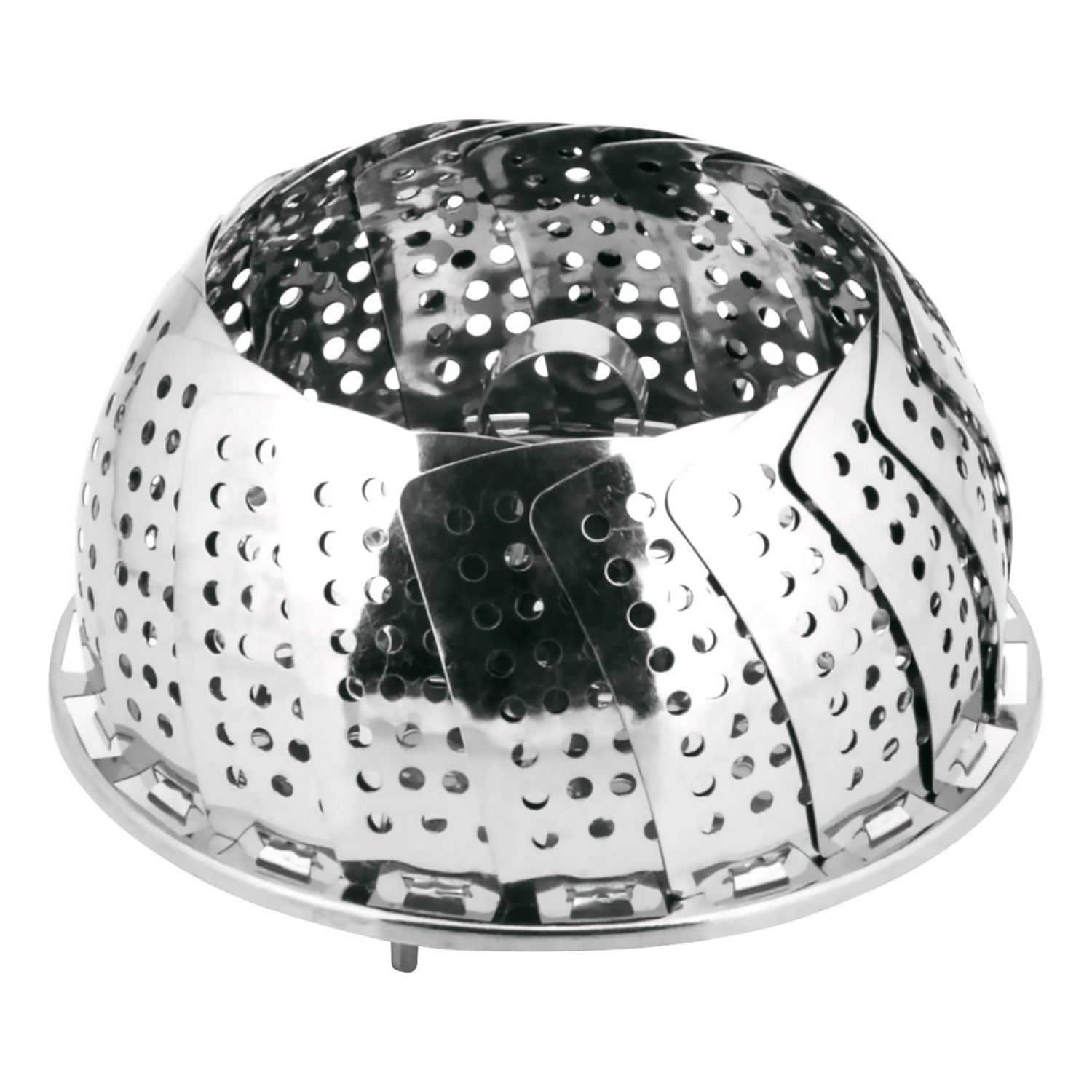 Premium Stainless Steel Steamer Insert for Pots & Pans – 3-Layer Stackable Vegetable Steamer Basket with Lid – Perfect for Healthy Cooking, Dumplings, Seafood & Meal Prep