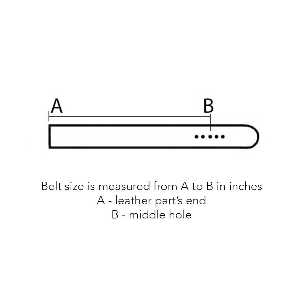 Premium Black Leather Belt Strap for Cartier Buckle Replacement - Genuine Full Grain Leather - Perfect for Dress Pants, Suits & Formal Occasions