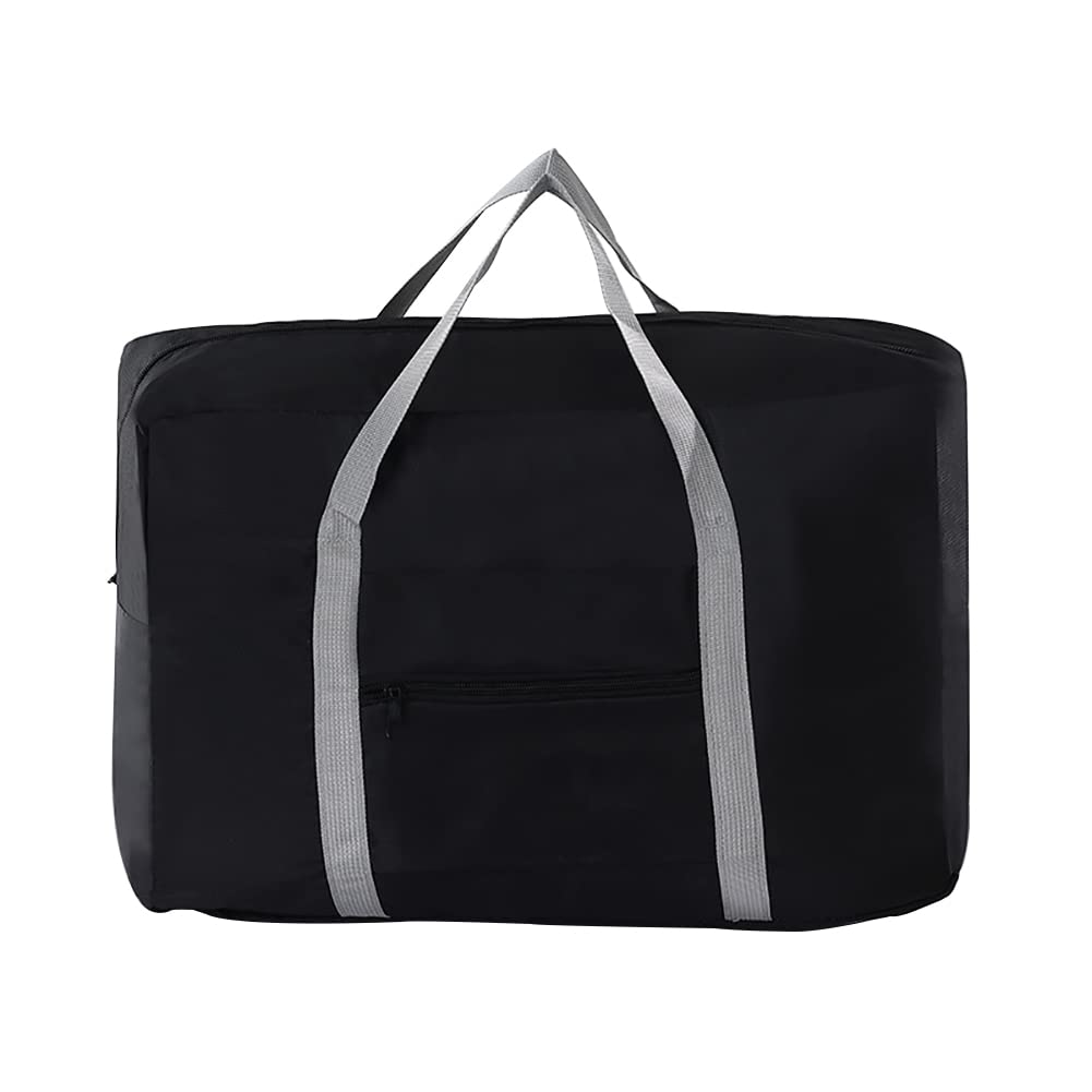 Foldable Travel Duffel Bag - Waterproof Carry On Luggage for Gym & Weekend Trips