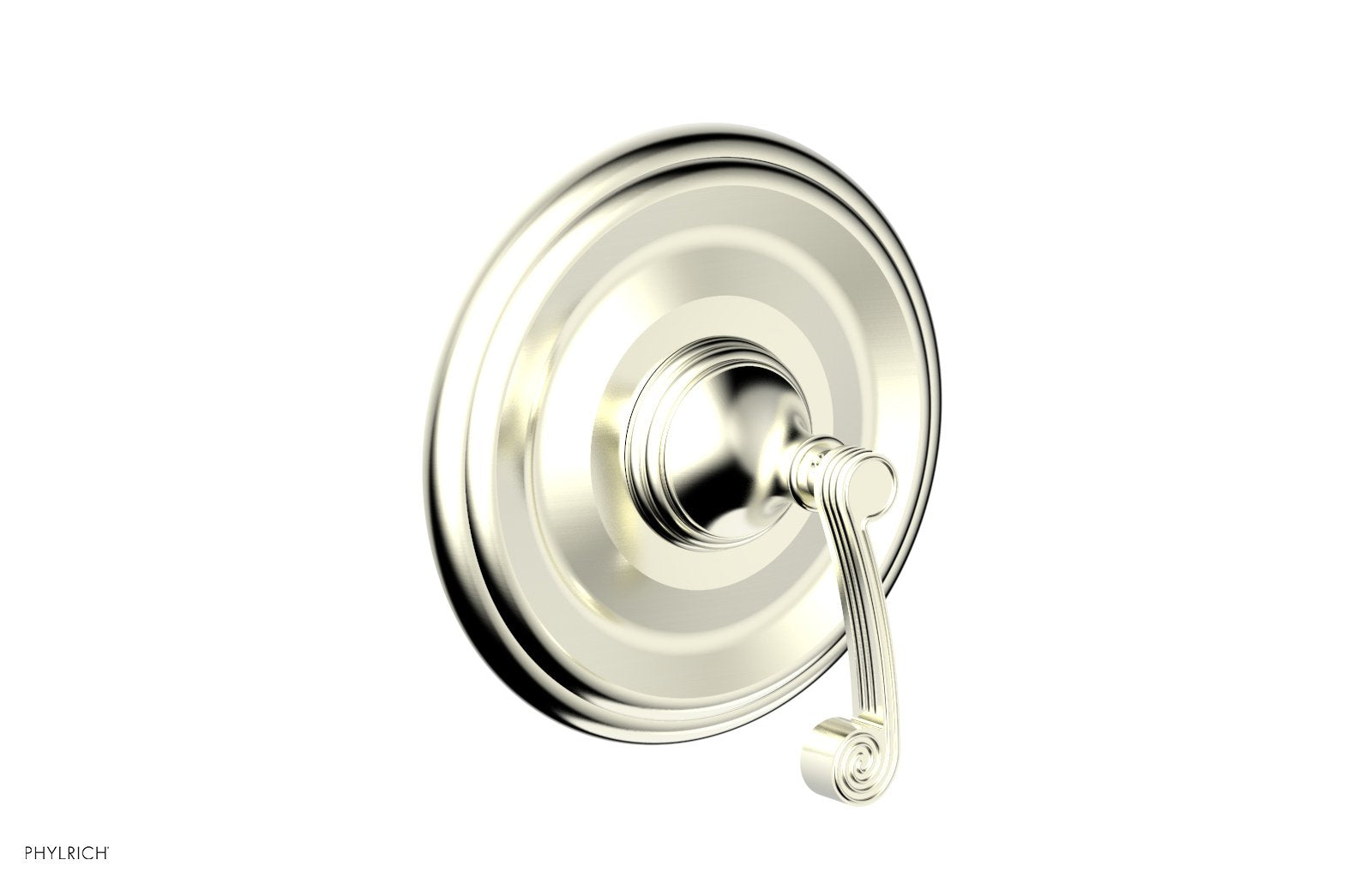 3RING Thermostatic Shower Trim Kit with Curved Lever Handle - DTH206 - Perfect for Modern Bathroom Renovations & Spa-Like Shower Experience