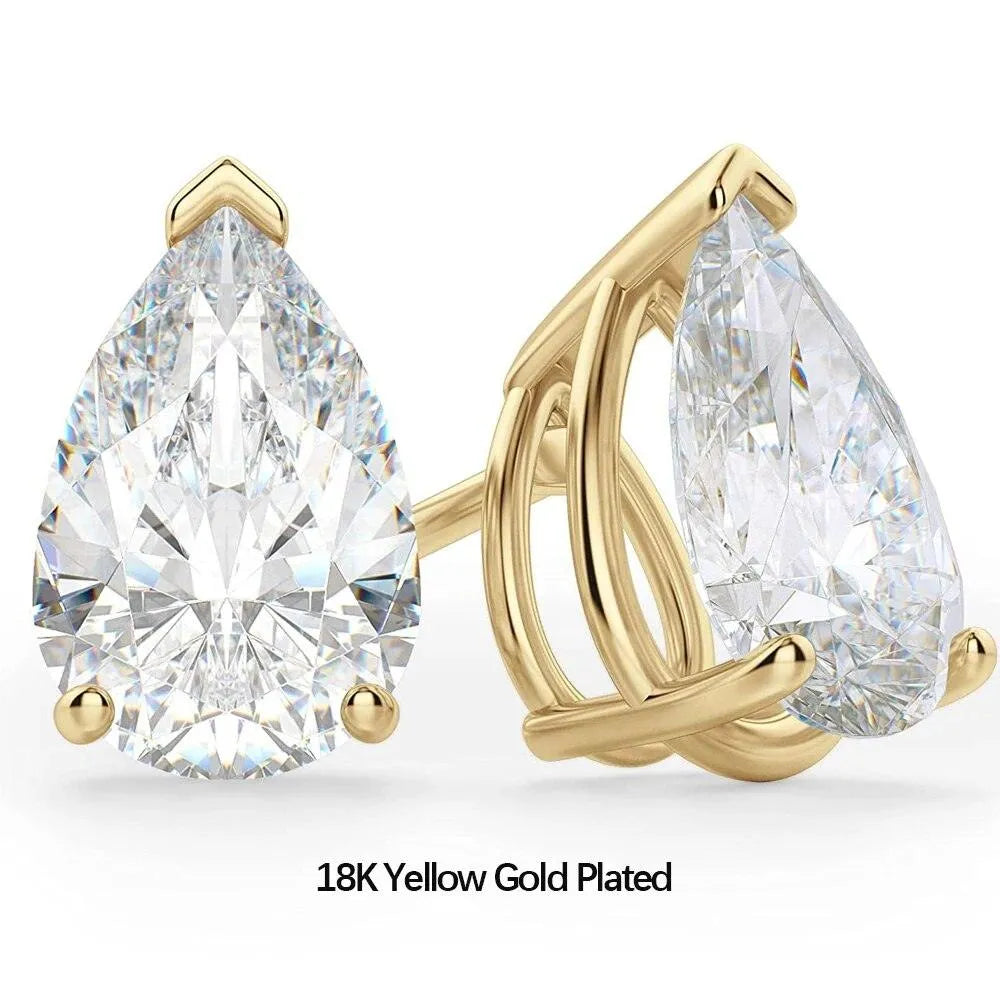 Pear-cut Gold