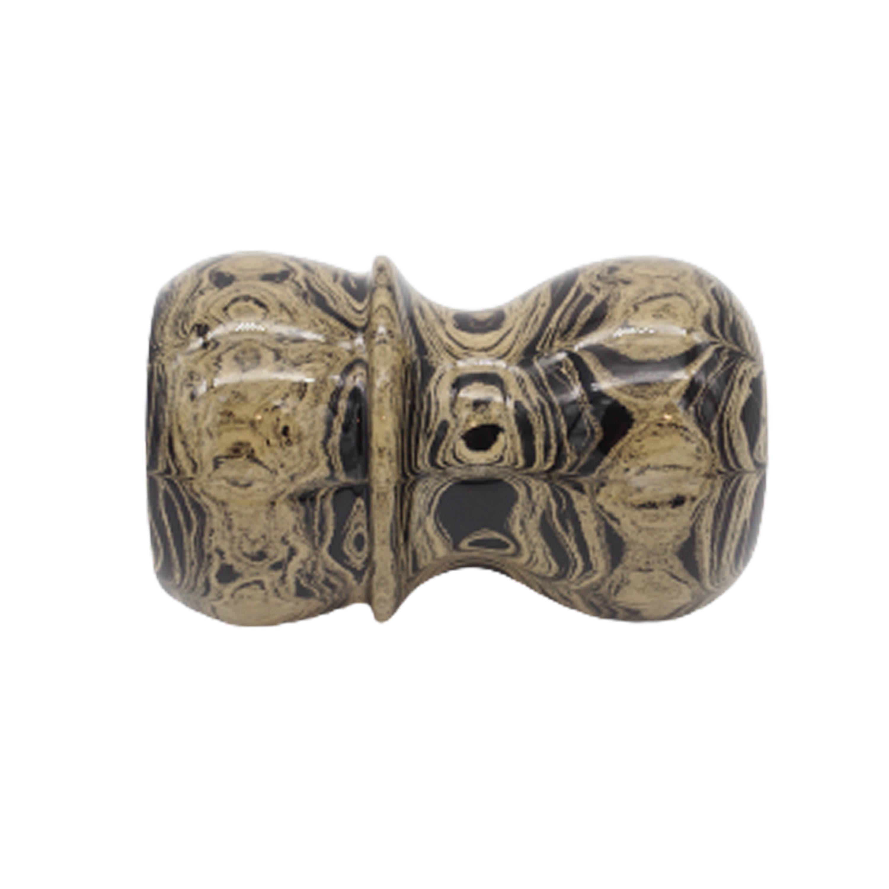 Premium Sand Ebonite Handcrafted Shaving Brush Handle - Fits 24mm & 26mm Knots - Perfect for Wet Shaving & Grooming Kits - Luxury Barber Accessories for Men