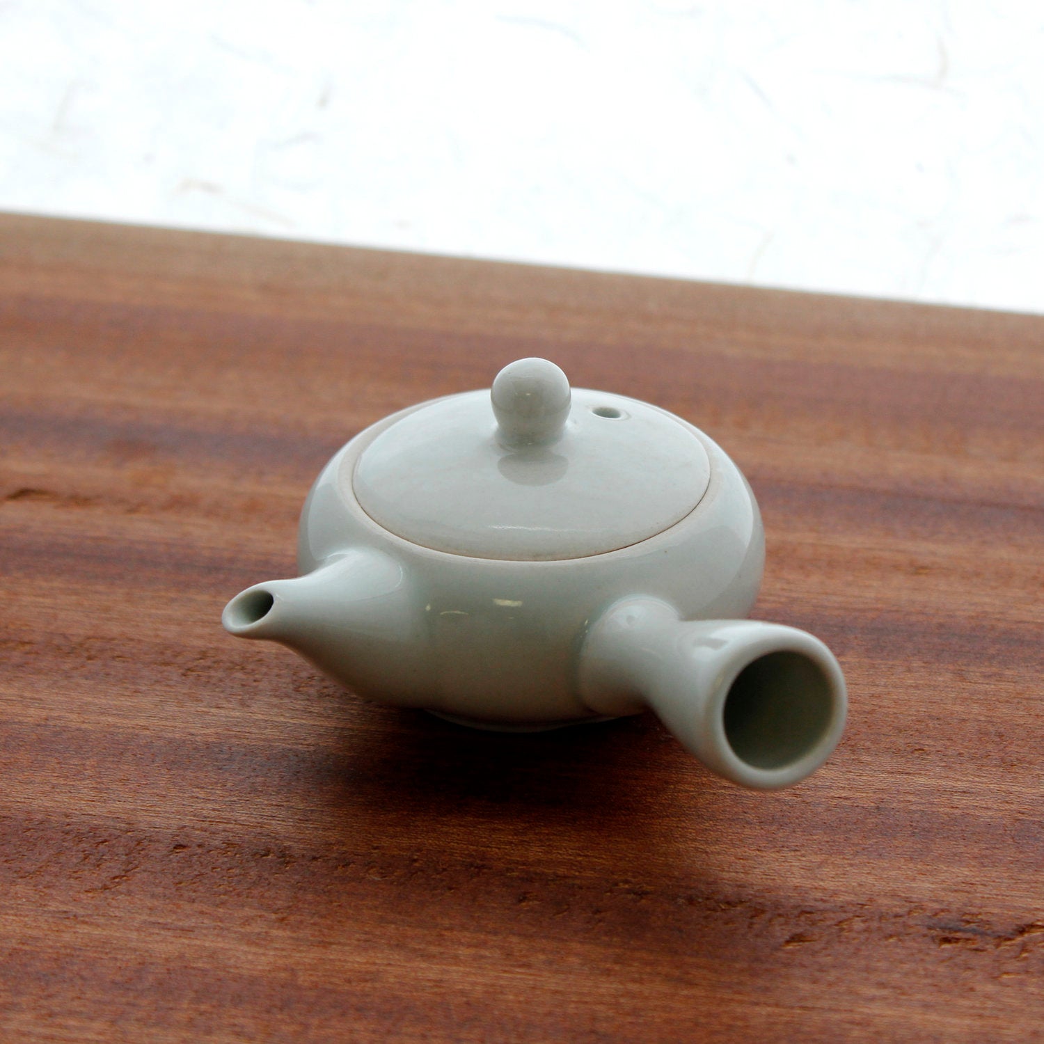 Premium Small Kyusu Japanese Teapot - 2 oz Traditional Ceramic Tea Pot for Green Tea & Matcha - Perfect for Tea Ceremonies & Home Brewing