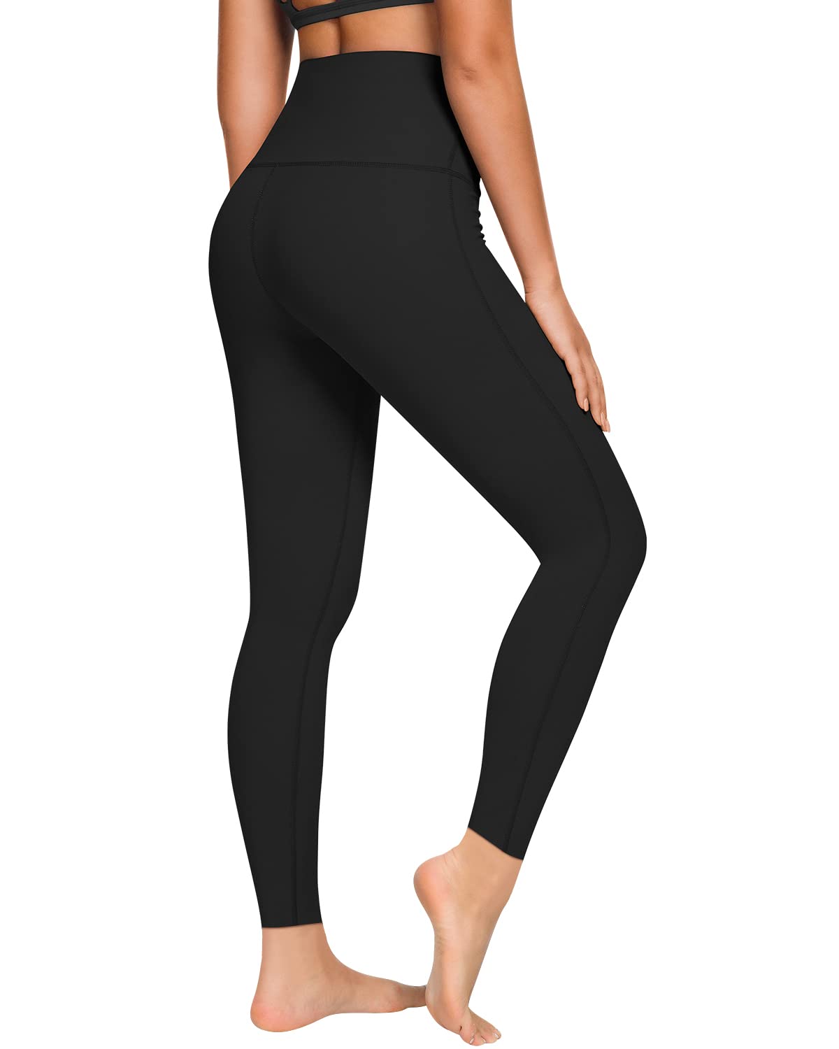 QUEENIEKE High Waist Yoga Leggings for Women - Tummy Control Workout Running Pants - Soft Stretchy Gym Tights (60129) - Perfect for Yoga, Running & Fitness Training