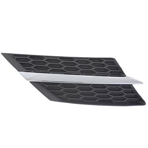 CAPA-Certified 2013-2015 Toyota RAV4 Front Grill Grille Assembly - Right Side (Black) | Perfect Replacement for Japan/USA Models | Off-Road & Urban Driving Upgrade