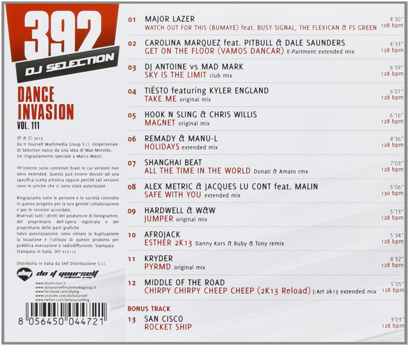DJ Selection 392 - Dance Invasion 111 | Electronic Dance Music Mix | Perfect for Clubs, Parties & Workouts