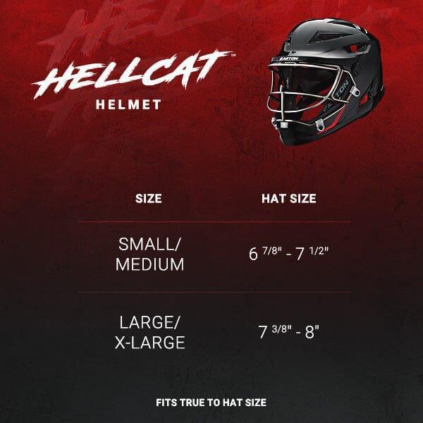 Easton Hellcat Softball Helmet for Women & Men - Lightweight & Durable Batting Helmet with Adjustable Fit - Perfect for Fastpitch, Slowpitch & Baseball Games (Black)