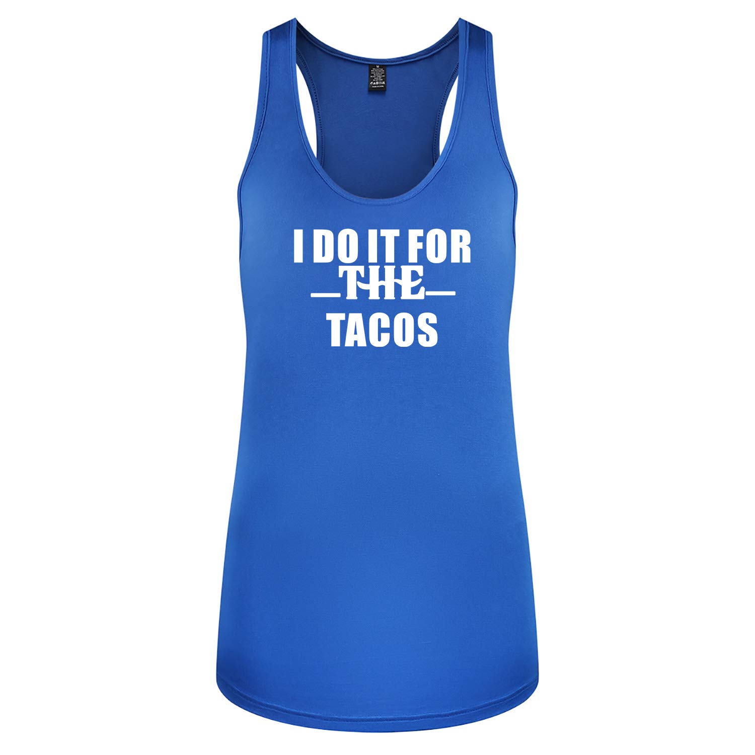 Funny Saying Racerback Tank Tops for Women - Sleeveless Workout Shirts for Fitness & Gym - Perfect for Yoga, Running & Summer Outfits