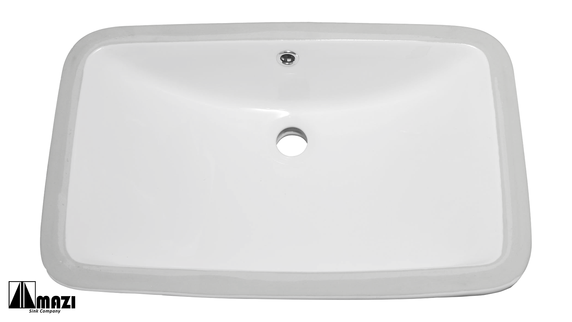 Premium 16x10 Inch Ceramic Undermount Bathroom Sink - White Porcelain Drop-in Vanity Sink for Modern Bathrooms, Powder Rooms & Guest Baths | Durable & Easy to Clean