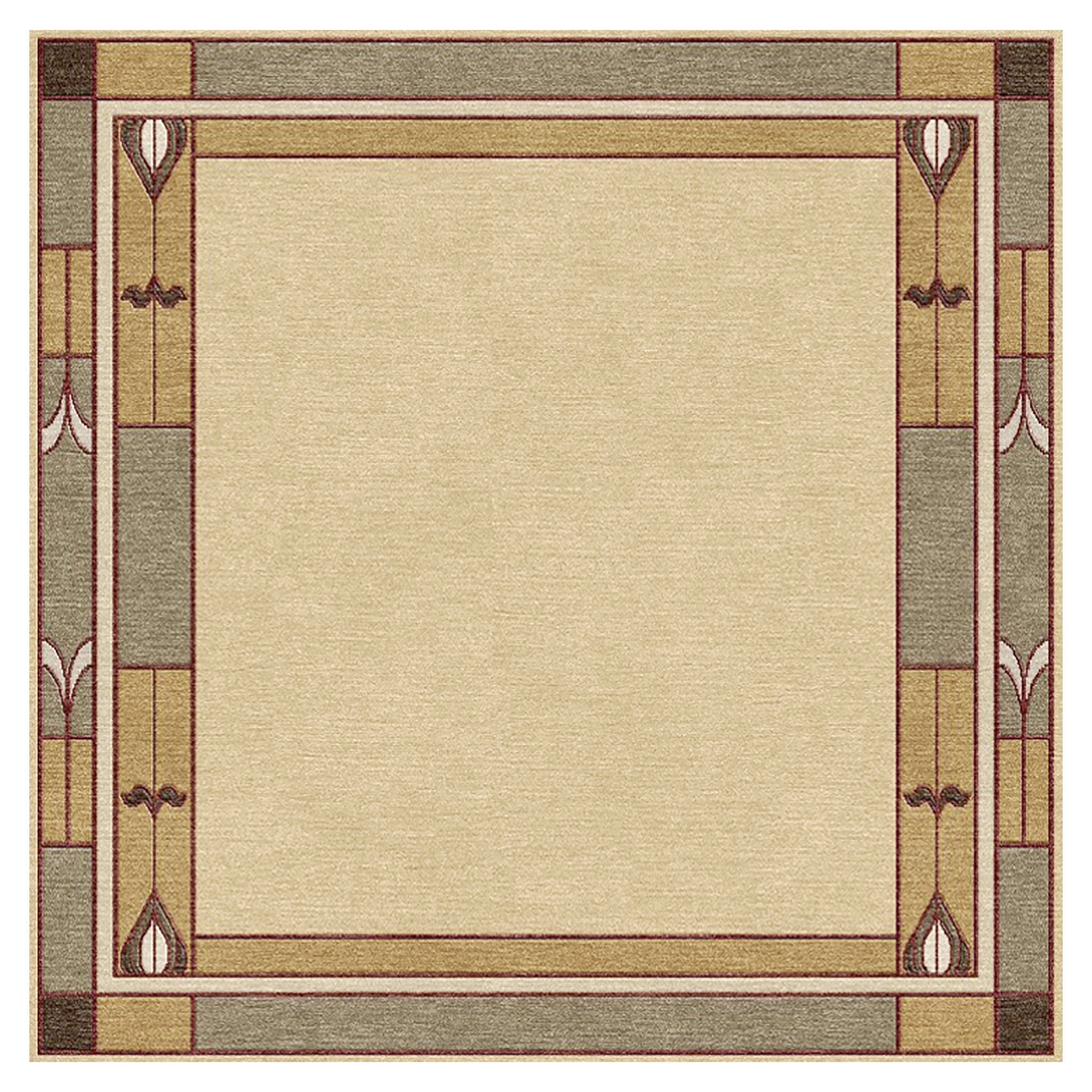 Prairie Studio Rug - Handmade Bohemian Area Rug for Living Room, Bedroom, or Office - Soft & Stylish Home Decor