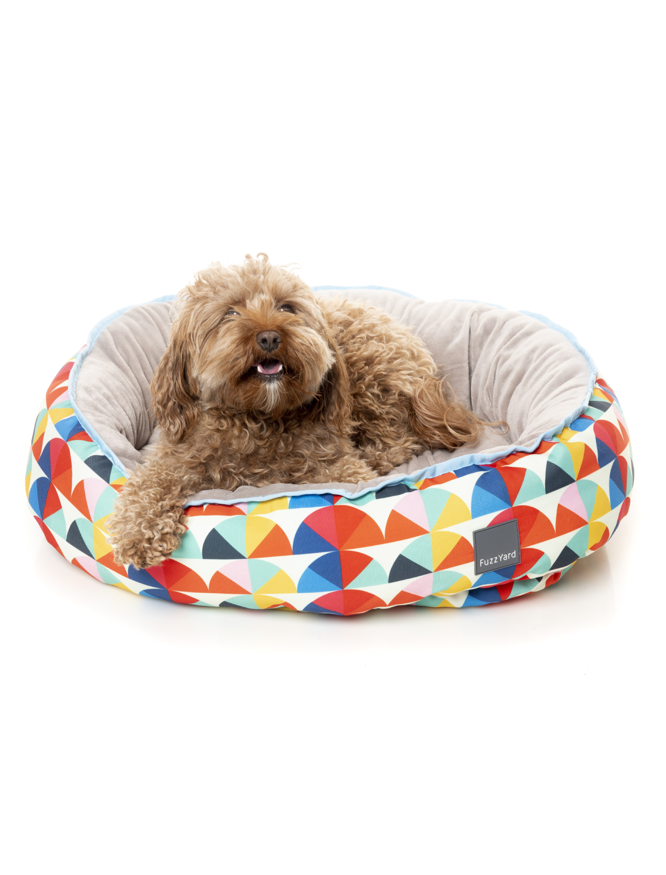 FuzzYard Reversible Dog & Cat Bed - Soft Plush Pet Bed for Small Medium Large Pets - Cozy Washable Pet Sofa for Living Room, Bedroom & Travel