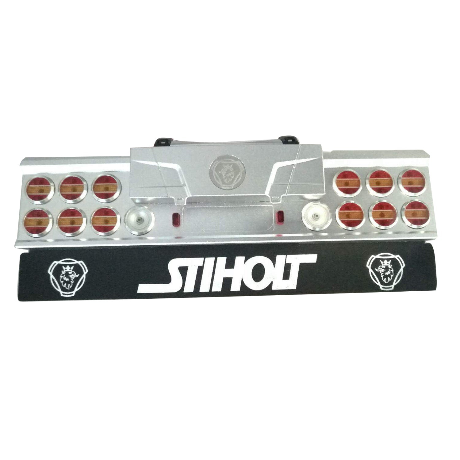 Universal LED Tractor Tail Beam Taillight for 1/14 Scale RC Car Models - Compatible with Upgraded Radio Controlled Tractor R620 56323 DIY Parts - Perfect for RC Car Enthusiasts & Custom Builders