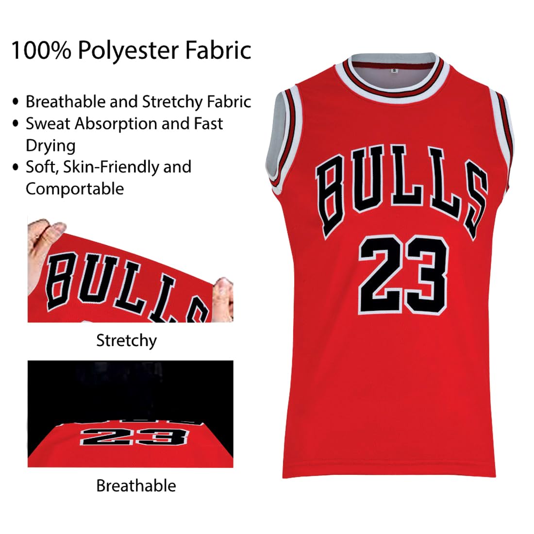 **Men's & Boys' 2-Piece Basketball Jersey Set - Lightweight Sleeveless Uniform for Game & Practice - Perfect for Team Sports, Streetball & Casual Wear**
