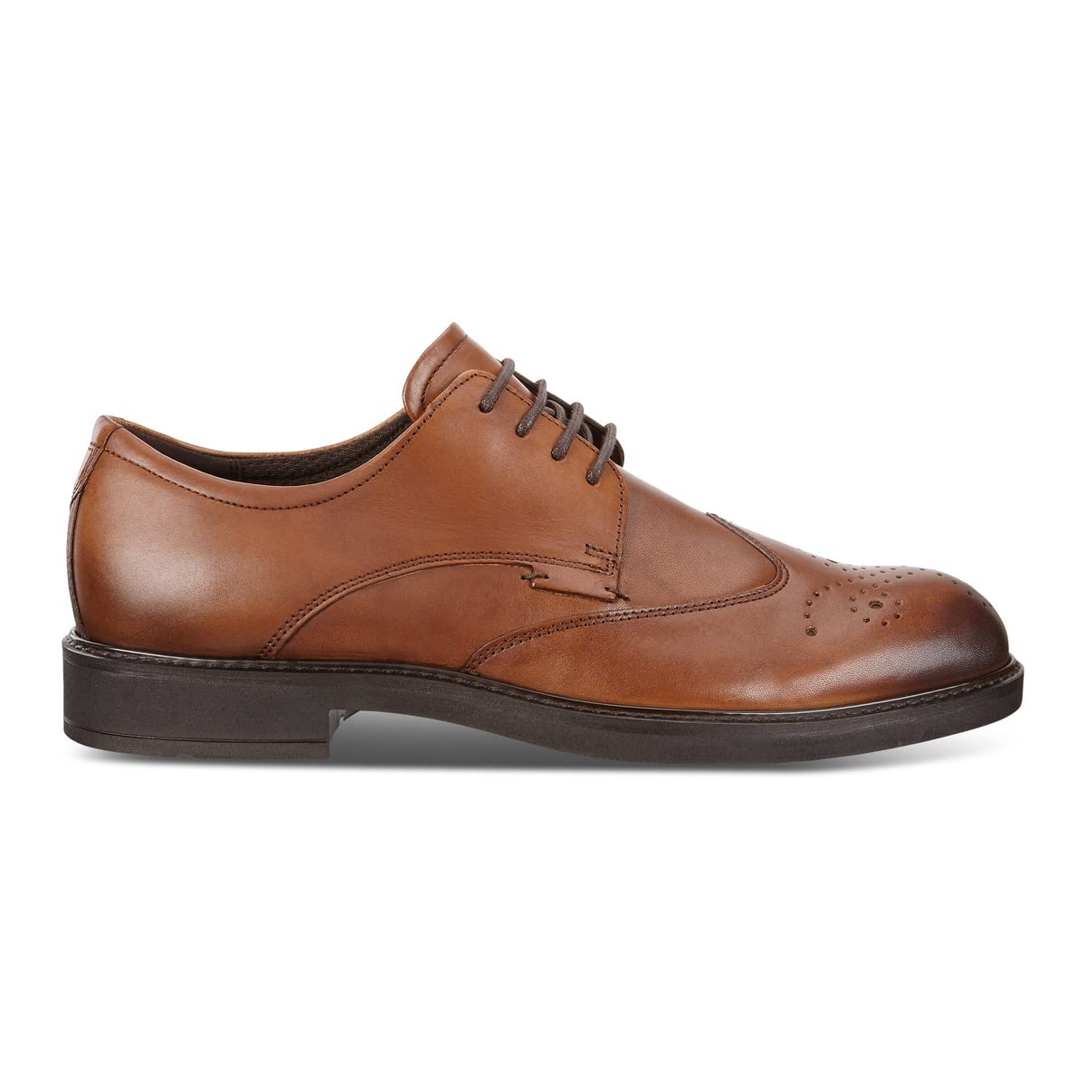 ECCO Men's Melbourne Tie Oxford - Comfortable Leather Dress Shoes for Business & Casual Wear | Perfect for Office, Weddings & Formal Events