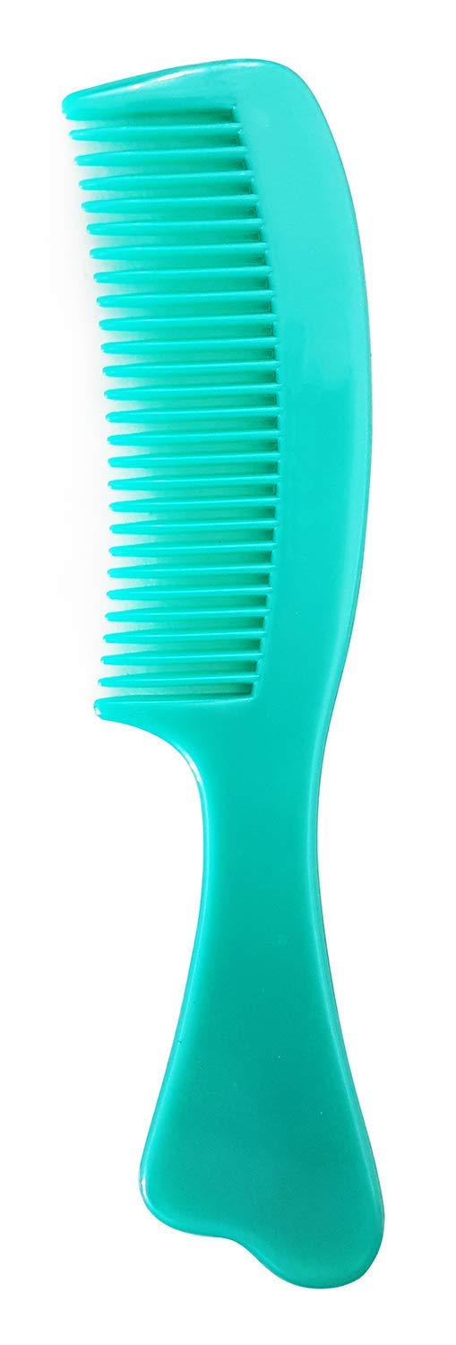 SIYAA Professional Hair Comb Set for Women - 6 Pcs Styling Combs for Salon & Home Use - Green Hair Accessories for Detangling, Styling & Hair Care (Pack of 1)