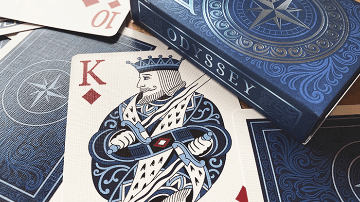 Odyssey Bicycle Playing Cards - Premium Poker Cards for Magic Tricks, Card Games & Collectibles - Perfect for Poker Nights, Magic Shows & Gifts