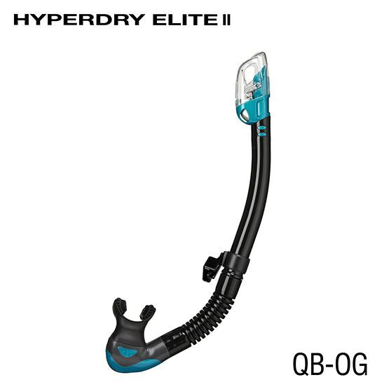Tusa Hyperdry Elite II Snorkeling Mask - Anti-Fog, UV Protection, Comfort Fit for Scuba Diving & Snorkeling - Perfect for Tropical Vacations & Underwater Photography