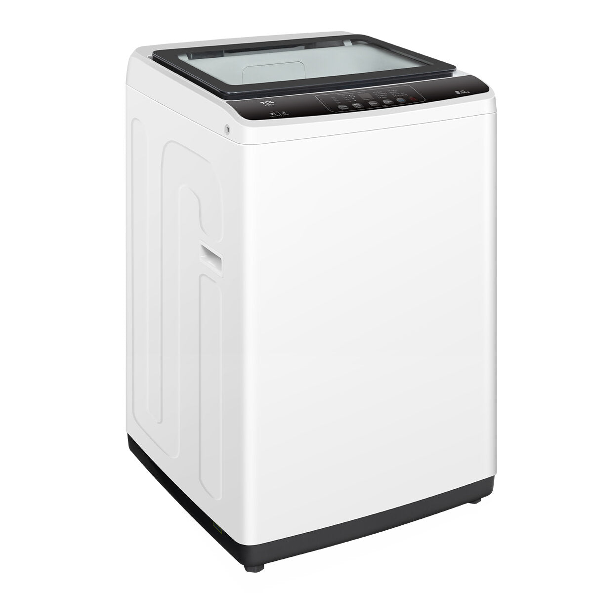 TCL 8kg Top Load Washing Machine F708TLW - Energy Efficient Laundry Washer for Small Homes & Apartments - Perfect for Daily Clothes, Bedding & Baby Items