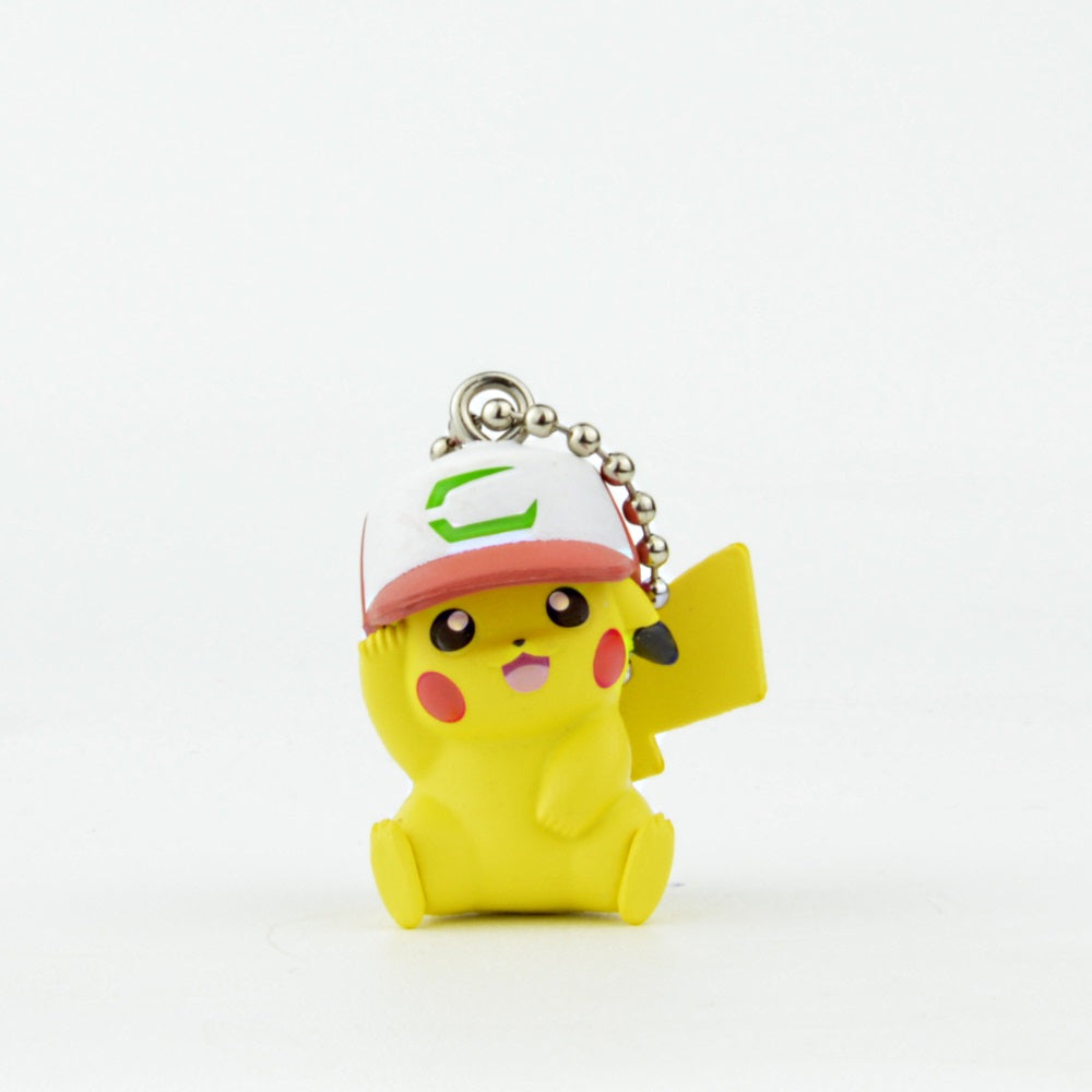 Pokemon I Choose You The Movie Swing Keychain - Pikachu & Ash Collectible Keyring for Fans, Cosplay, Gifts | Perfect for Backpacks, Keychains, and Anime Merchandise Collections