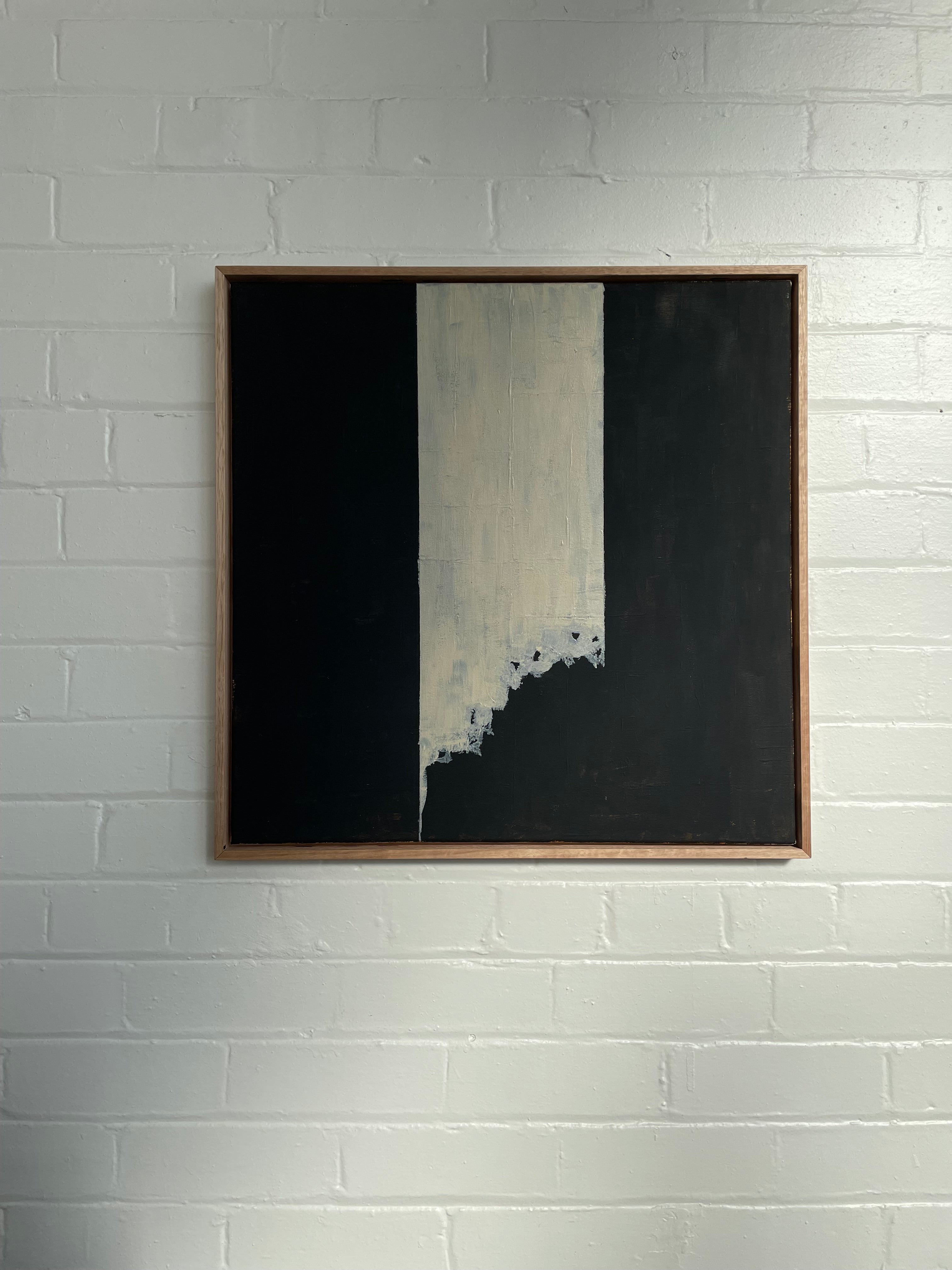 Abstract 1 | Clay on Black | Original Wall Art Painting - Perfect for Modern Home Decor, Office & Living Room