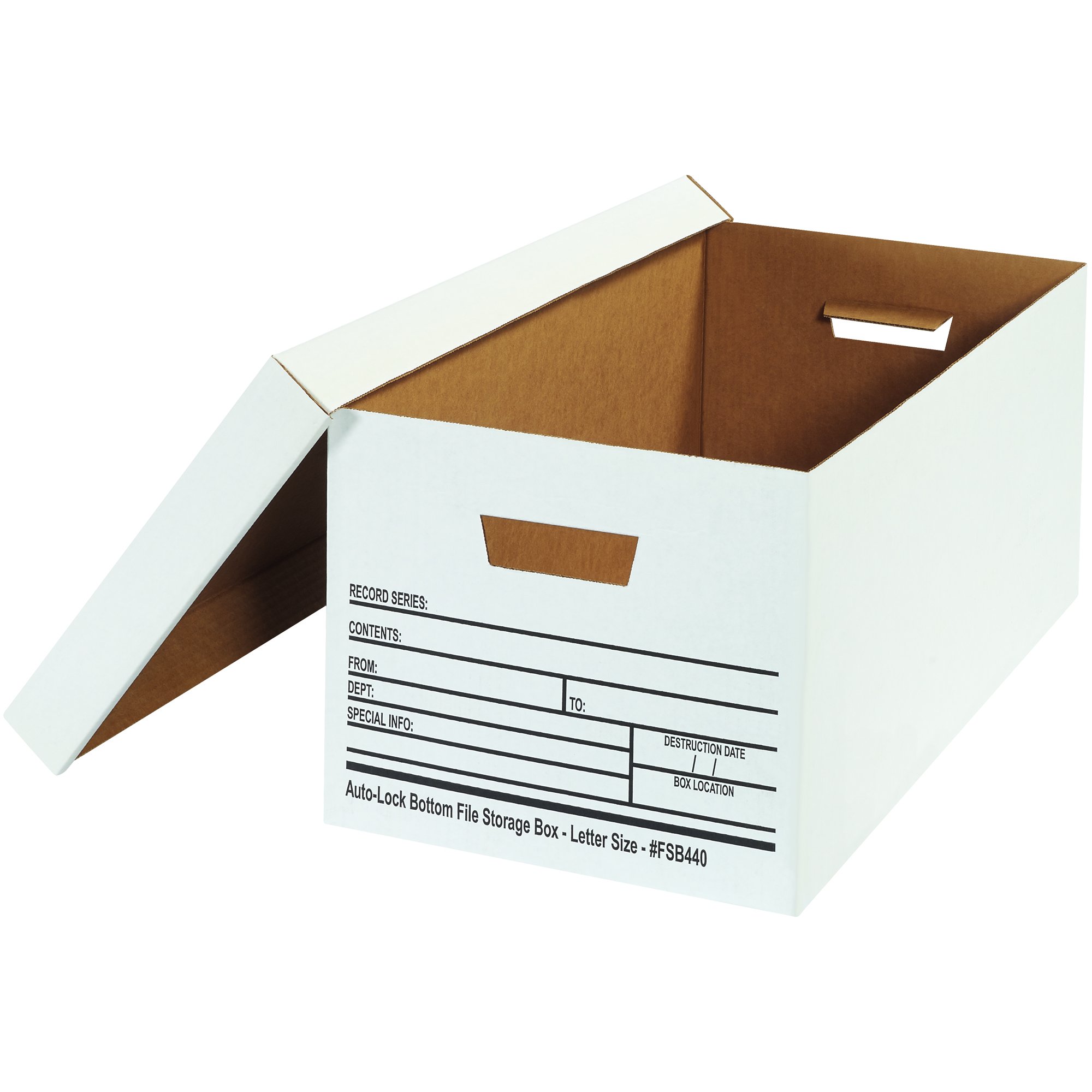Aviditi 12-Pack File Storage Boxes with Lids - 24