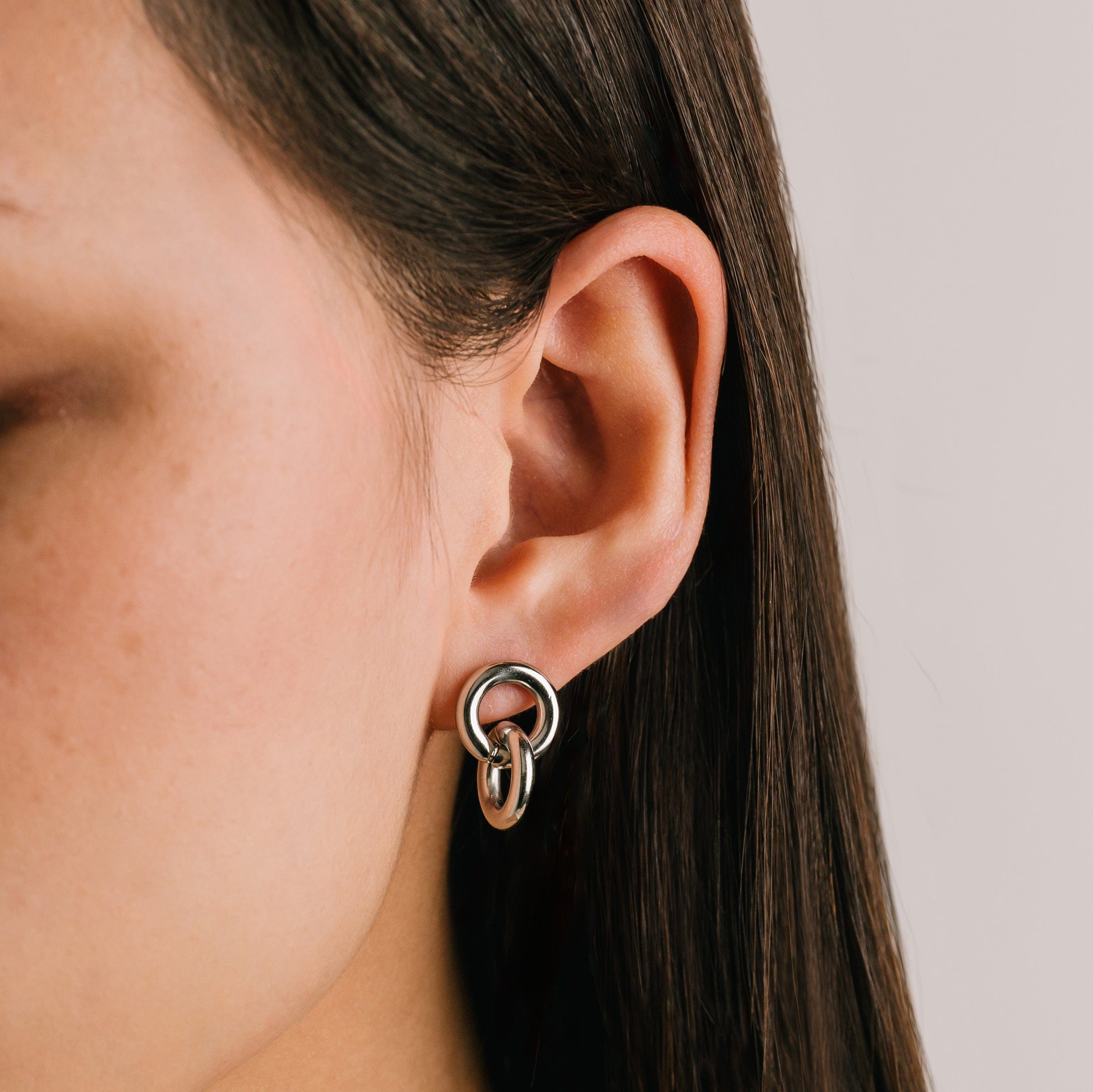 Linx Drop Earrings for Women - Elegant Dangle Earrings with Crystal Accents | Perfect for Parties, Weddings & Everyday Wear