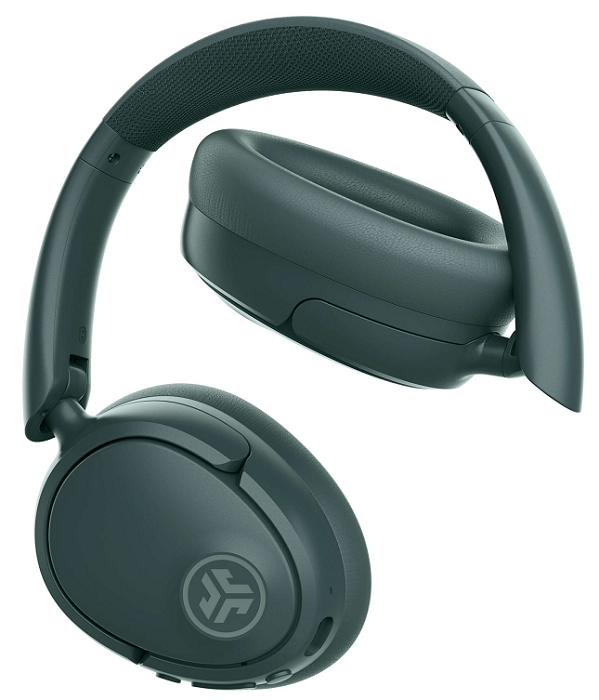 JLab Go Lux ANC On-Ear Wireless Headphones with Music Sharing - Active Noise Cancelling Bluetooth Headset for Travel & Work (2 Color Options)