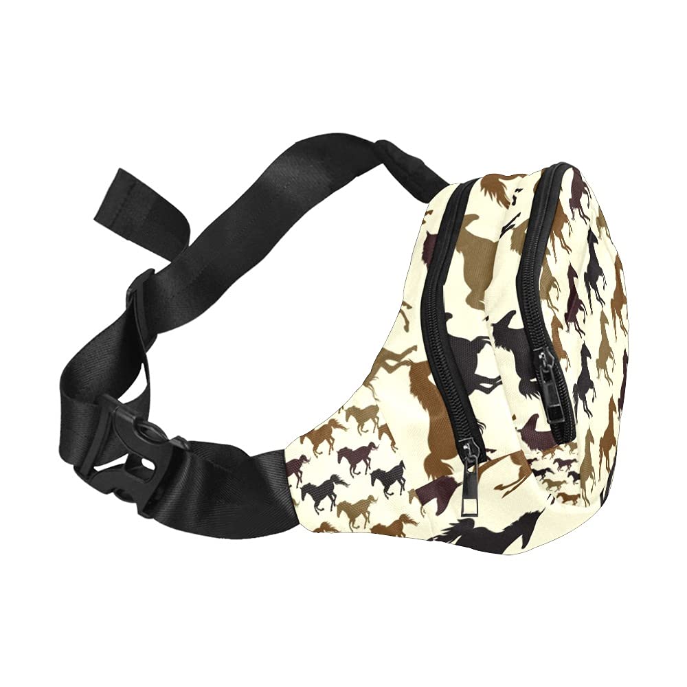 Unicorn in the Sky Fanny Pack for Women & Men - Adjustable Waist Bag with Belt for Running, Hiking & Travel - Trendy Hip Bum Bag for Outdoor Activities, Concerts & Daily Use
