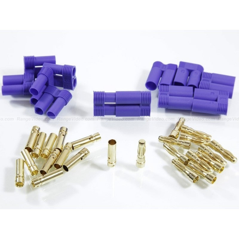 High-Quality Nylon EC5 Connector Pair (2-Pack) for RC Cars, Drones, and LiPo Batteries – Durable & Secure Power Connection