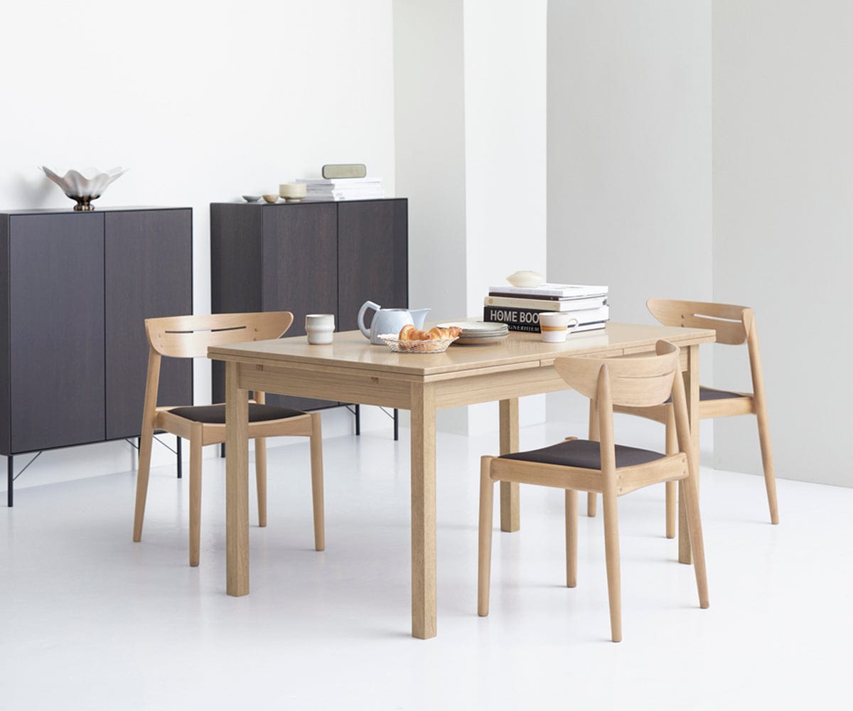Dinex Beta Extension Table - Expandable Dining Table for Small Spaces | Perfect for Apartments, Kitchens & Compact Homes