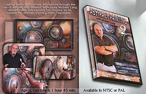 Abstract Painting DVD Set with Michael Lang - Learn Step-by-Step Techniques for Modern Art | Perfect for Beginners & Advanced Artists | Home Studio & Classroom Use