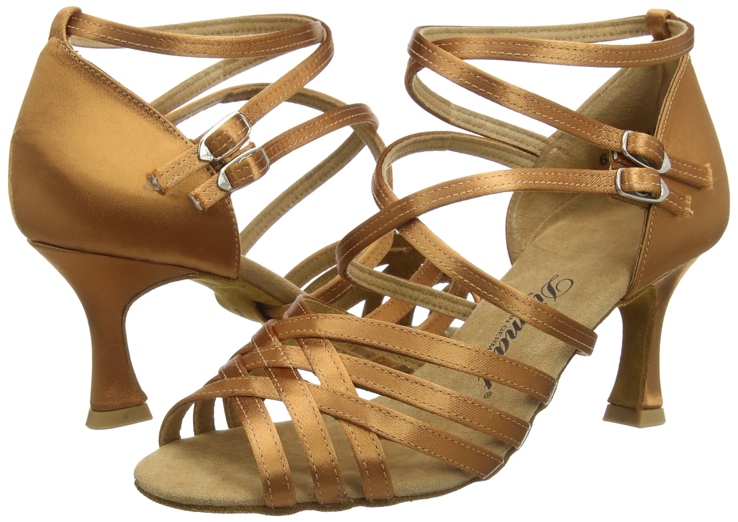 Diamant Women's Dance Shoes 108-087-013 - Latin Ballroom Salsa Tango Professional Dance Shoes for Women - Perfect for Competition, Practice & Social Dancing