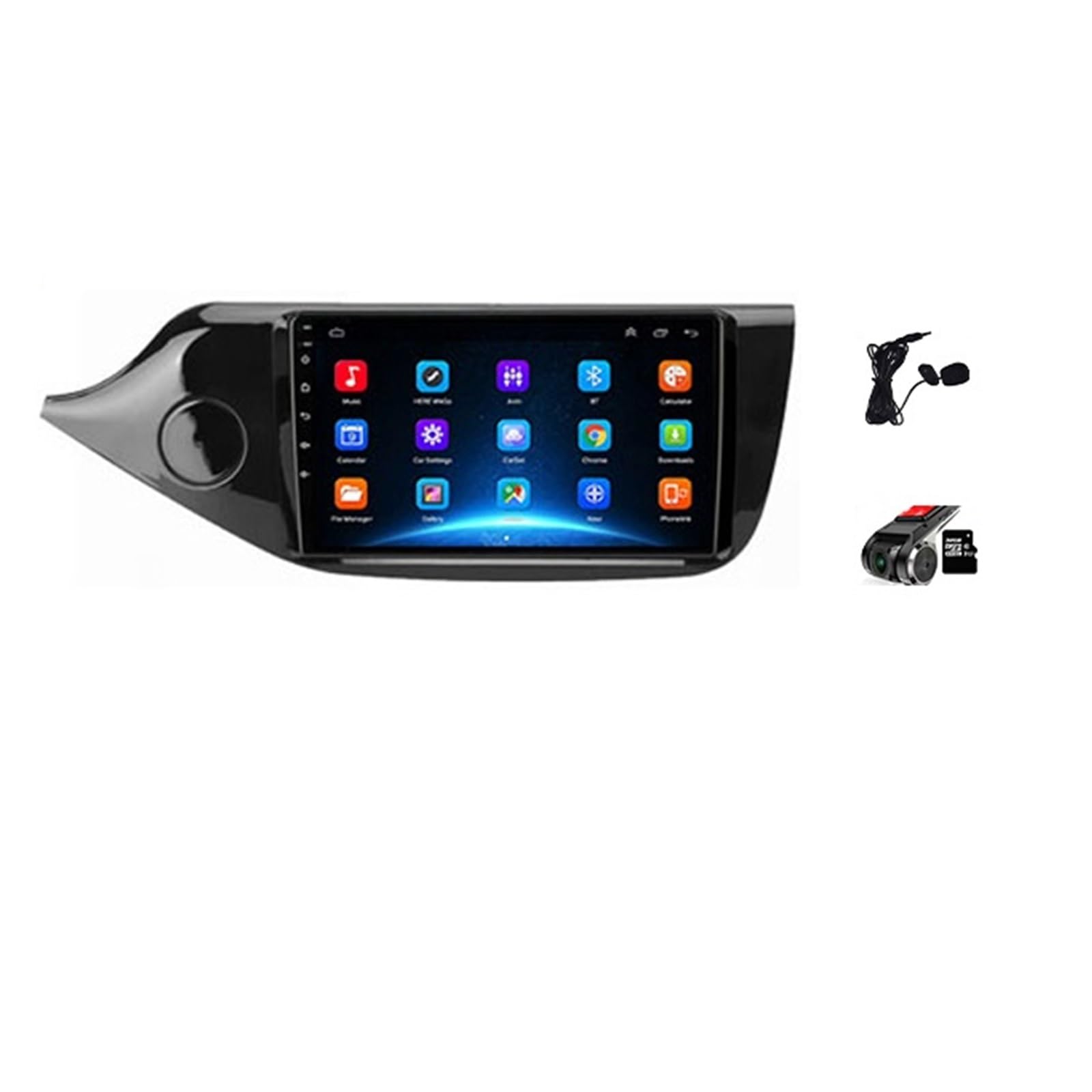 Android CarPlay Compatible Head Unit for Kia Ceed/Cee'd 2 JD (2012-2018) - 1G-32G Multimedia Video Player with Navigation, DVR & MIC - Perfect for Hands-Free Driving & Entertainment
