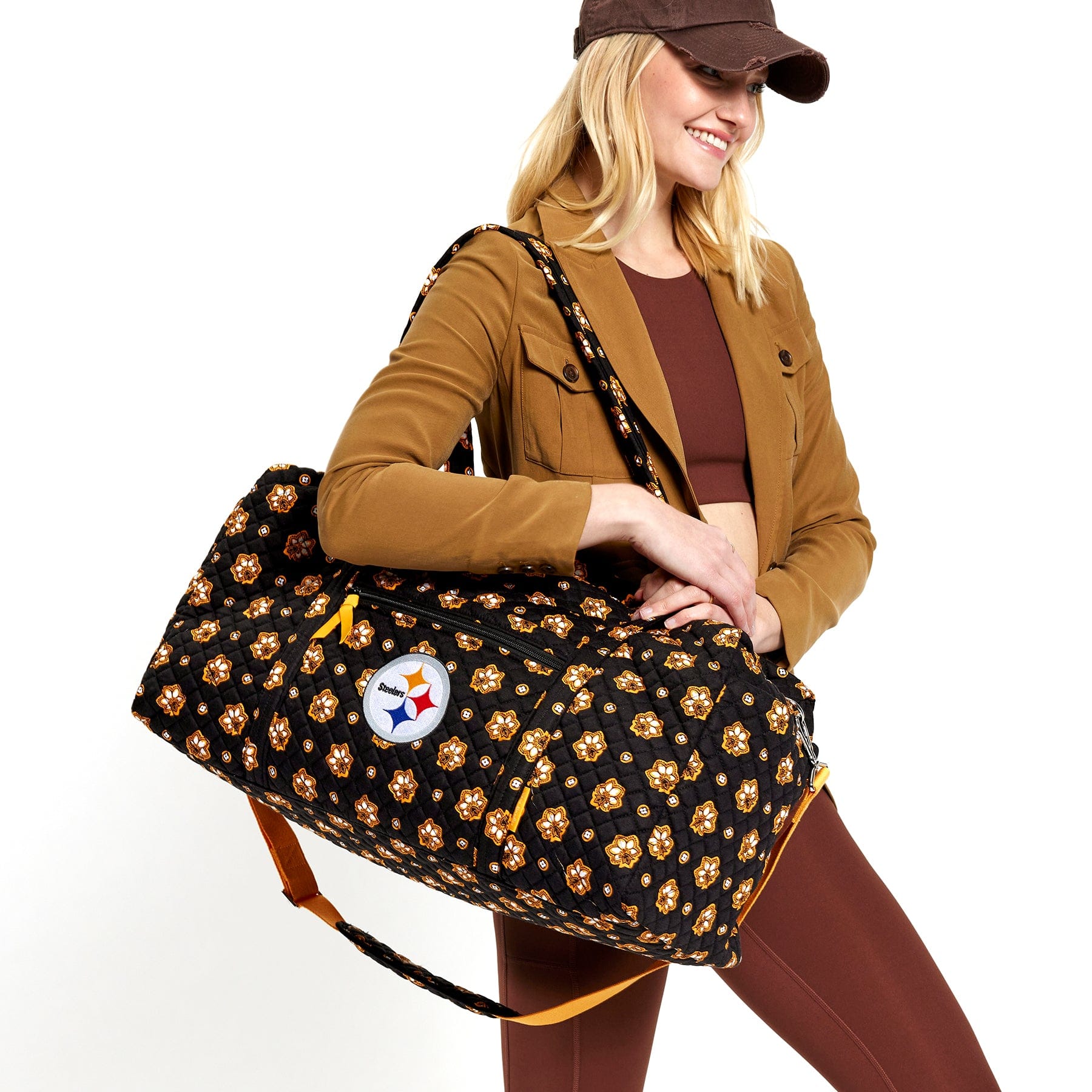 NFL Large Travel Duffel Bag - Waterproof Sports Gear for Football, Gym & Weekend Getaways | Perfect for Team Travel, Workouts & Outdoor Adventures