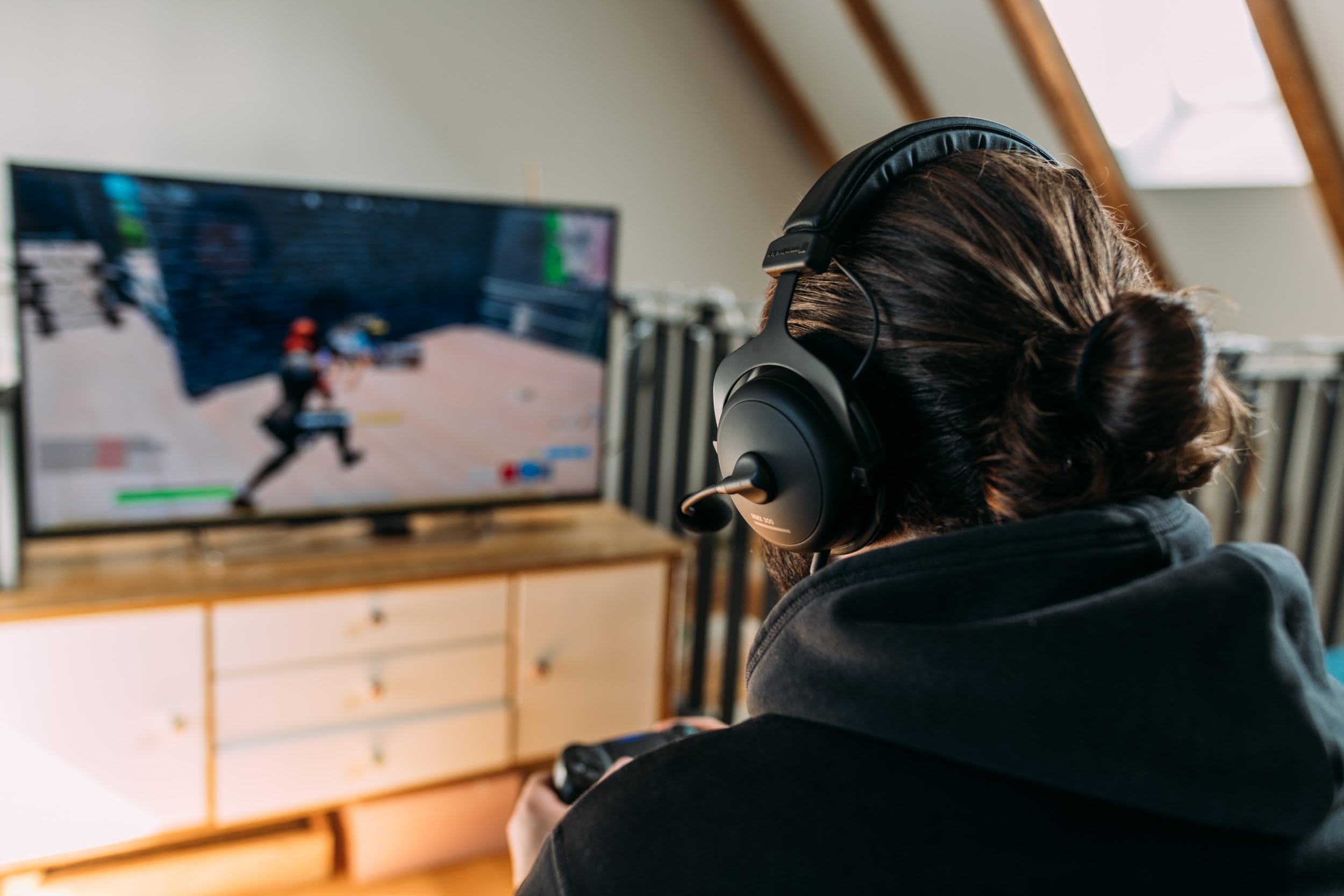 Beyerdynamic MMX 300 2nd Gen Premium Gaming Headset with Microphone - Noise Cancelling Over-Ear Headphones for PC, PS5, Xbox & Streaming - Perfect for Competitive Gamers & Professional Streamers