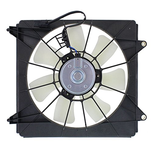 RAREELECTRICAL New AC Condenser Fan Assembly Compatible with Acura 2009-2013 TSX (HO3113123 38611-R40-A01) - Perfect for AC Repair & Cooling System Maintenance