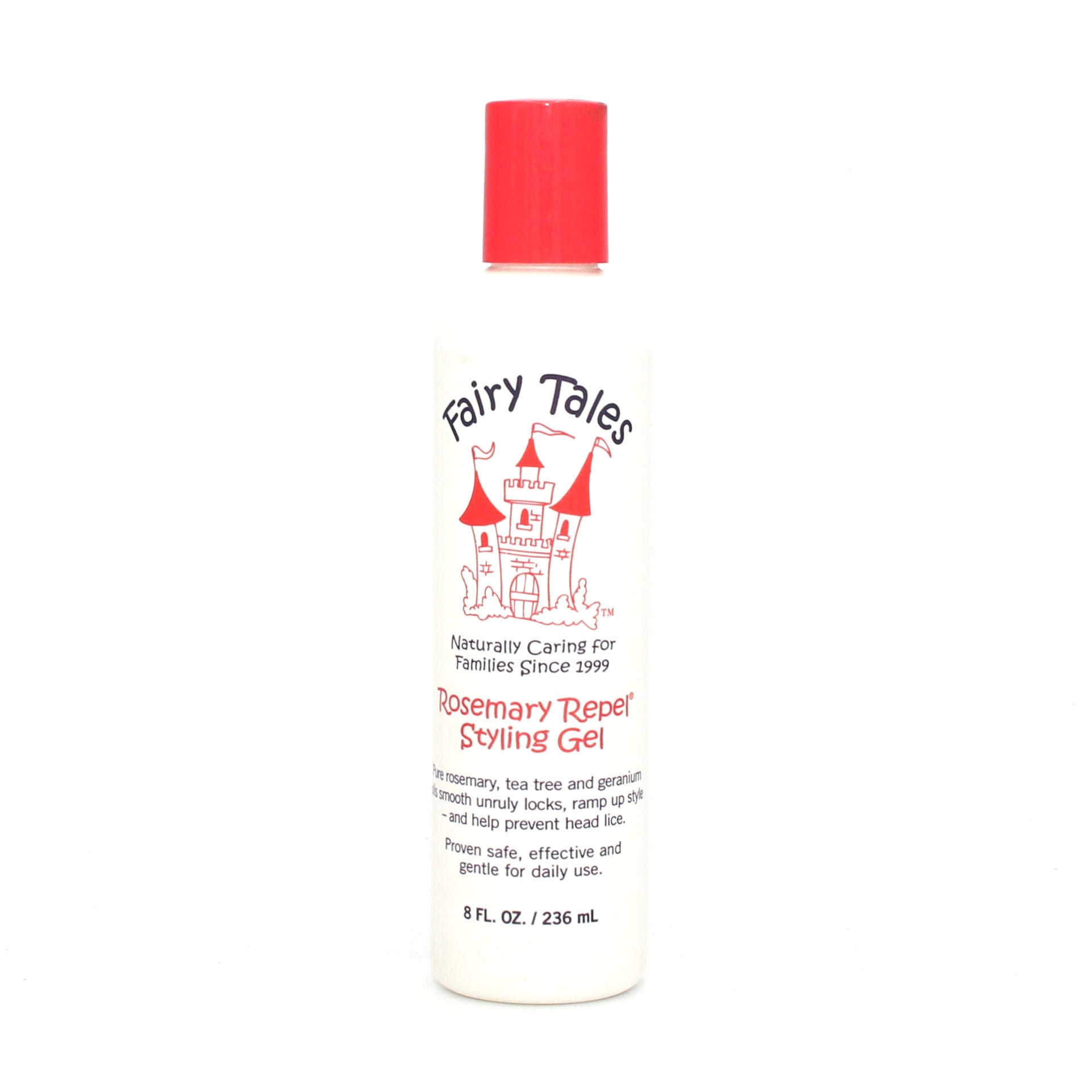 Fairy Tales Rosemary Repel Styling Gel 8 oz - Natural Hair Styling & Frizz Control for Kids & Adults - Perfect for School, Sports & Everyday Use