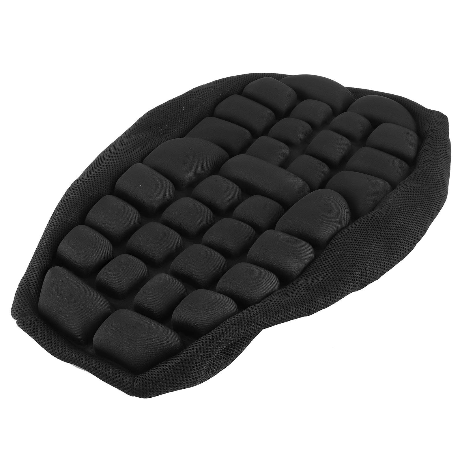 3D Inflatable Motorcycle Seat Cushion - Waterproof TPU Pad for Comfort & Pressure Relief - Perfect for Long Rides & Commuting