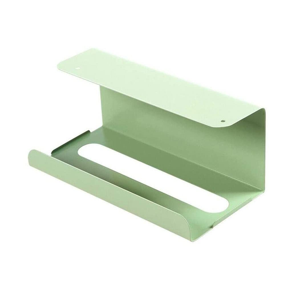 Iron Art Paper Towel Holder - Wall Mounted Kitchen Towel Rack for Cabinet Door, Creative Tissue Box Organizer - Perfect for Kitchen, Bathroom & Office Storage