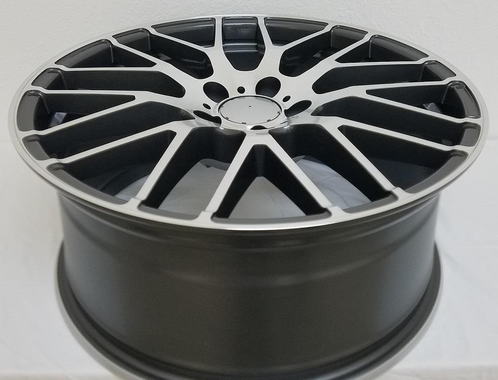 19'' Alloy Wheels for Mercedes GLS Class GLS450 GLS550 GLS63 (2017-2019) 19x9.5 5x112 Bolt Pattern - Perfect for Off-Roading, Street Performance & Luxury SUV Upgrades