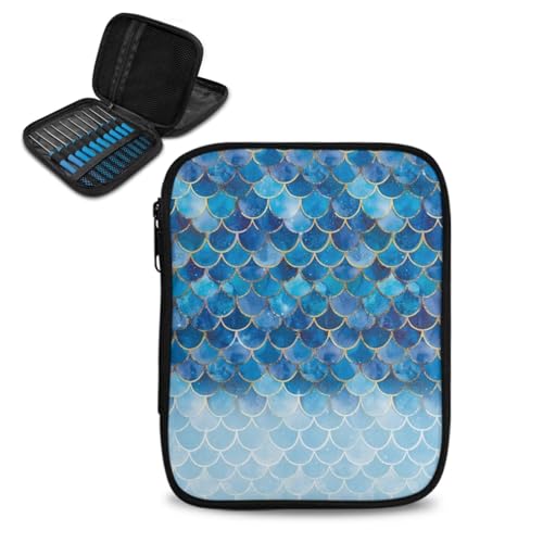 Mermaid Scales Blue