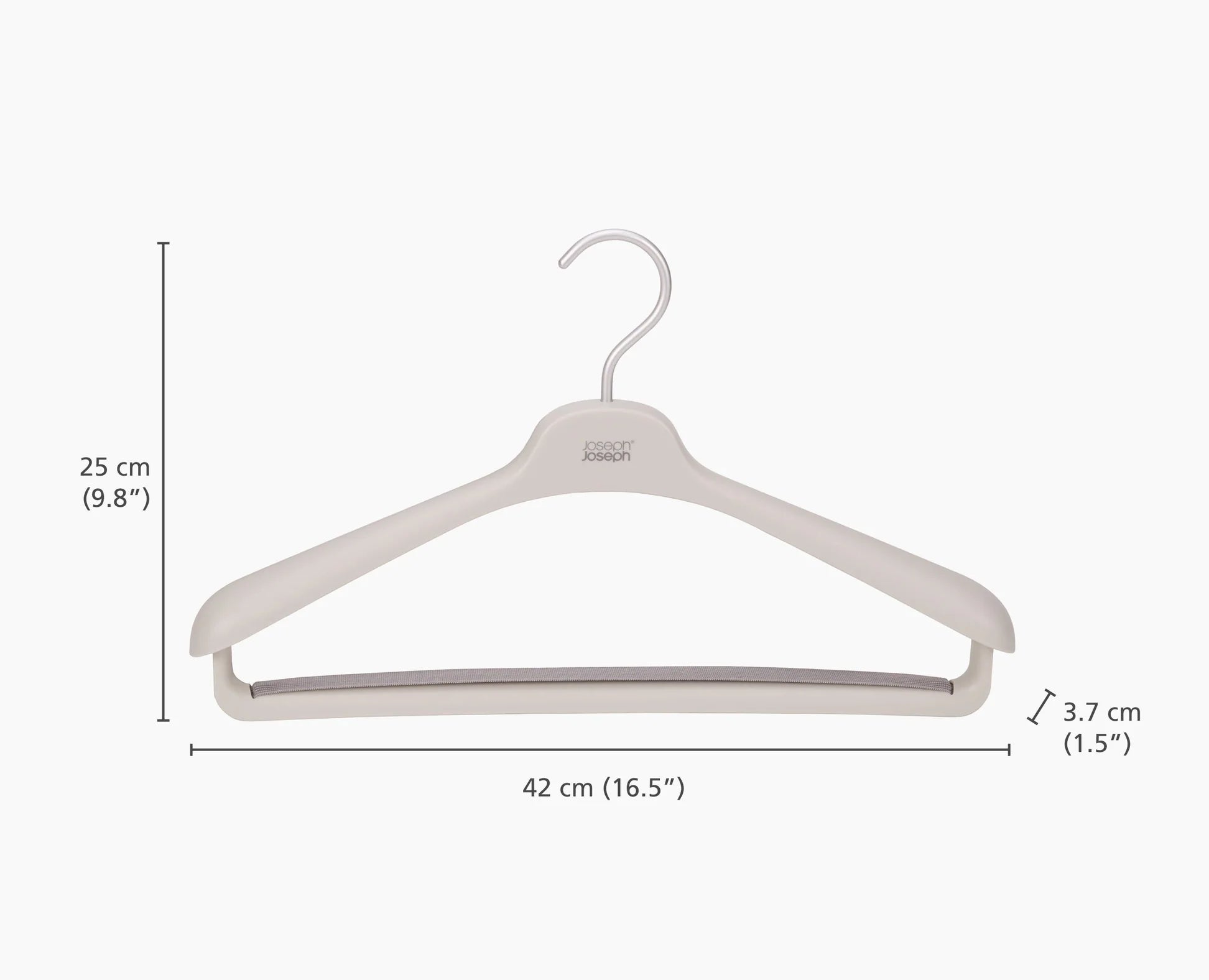 Orderly™ Set of 2 Premium Ecru Suit & Coat Hangers - Wooden Closet Organizers for Jackets, Blazers & Formal Wear - Perfect for Home, Office & Travel Wardrobe Organization