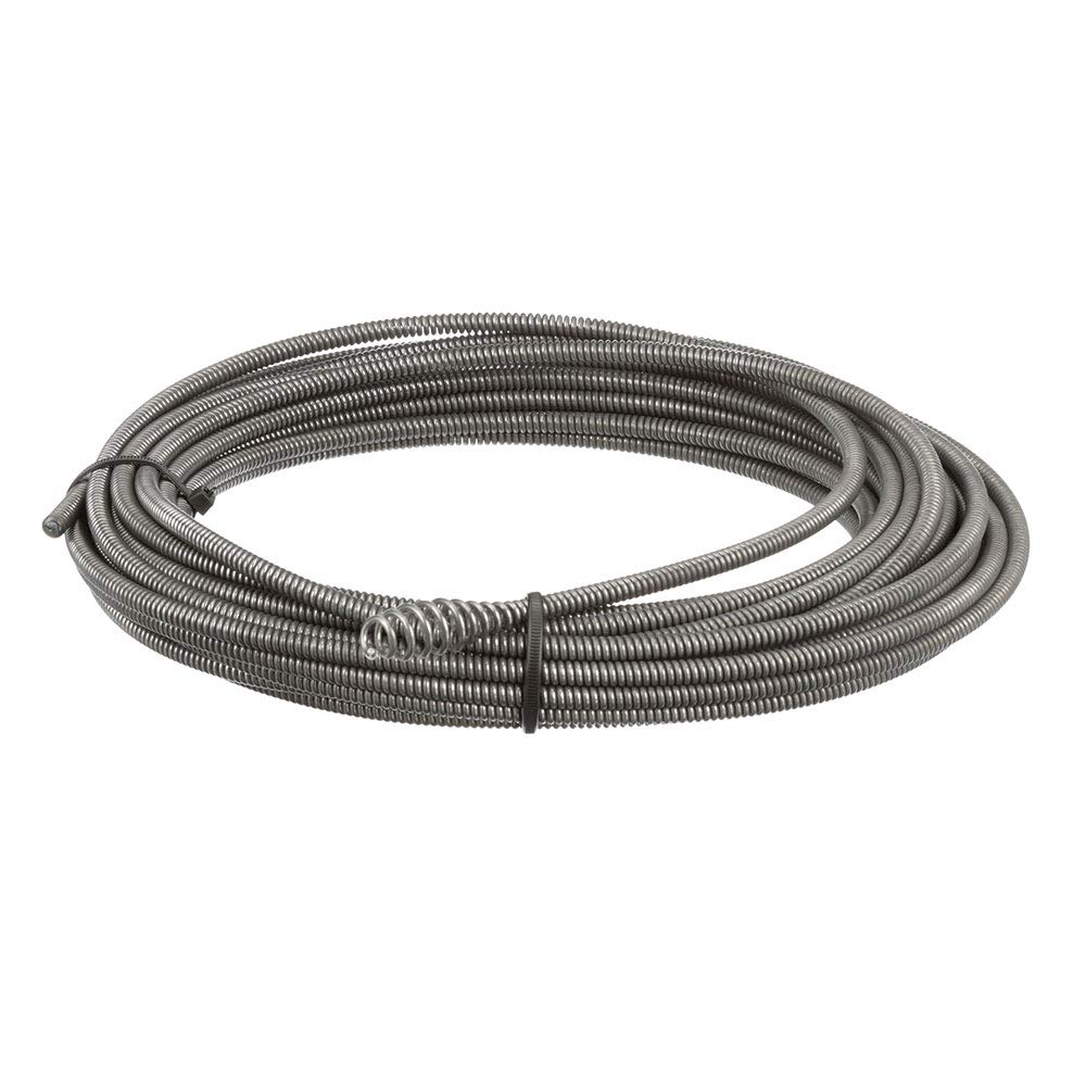 C-21 Drain Cleaner Cable - Heavy Duty Plumbing Snake for Clogged Sinks, Toilets & Showers - Perfect for Homeowners & Professional Plumbers