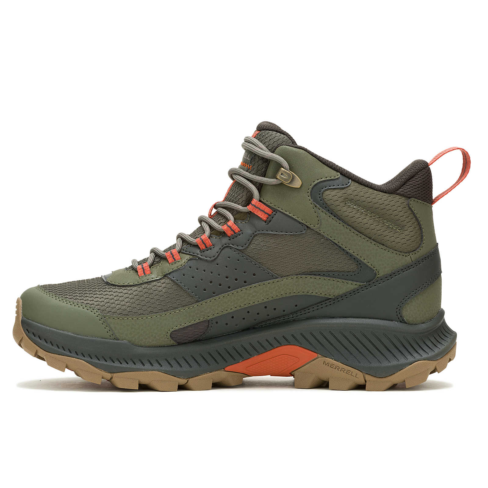 Merrell Speed Strike 2 Mid WP Waterproof Hiking Boots for Men - Lightweight & Durable Outdoor Shoes for Trail Running, Backpacking, and Mountain Climbing