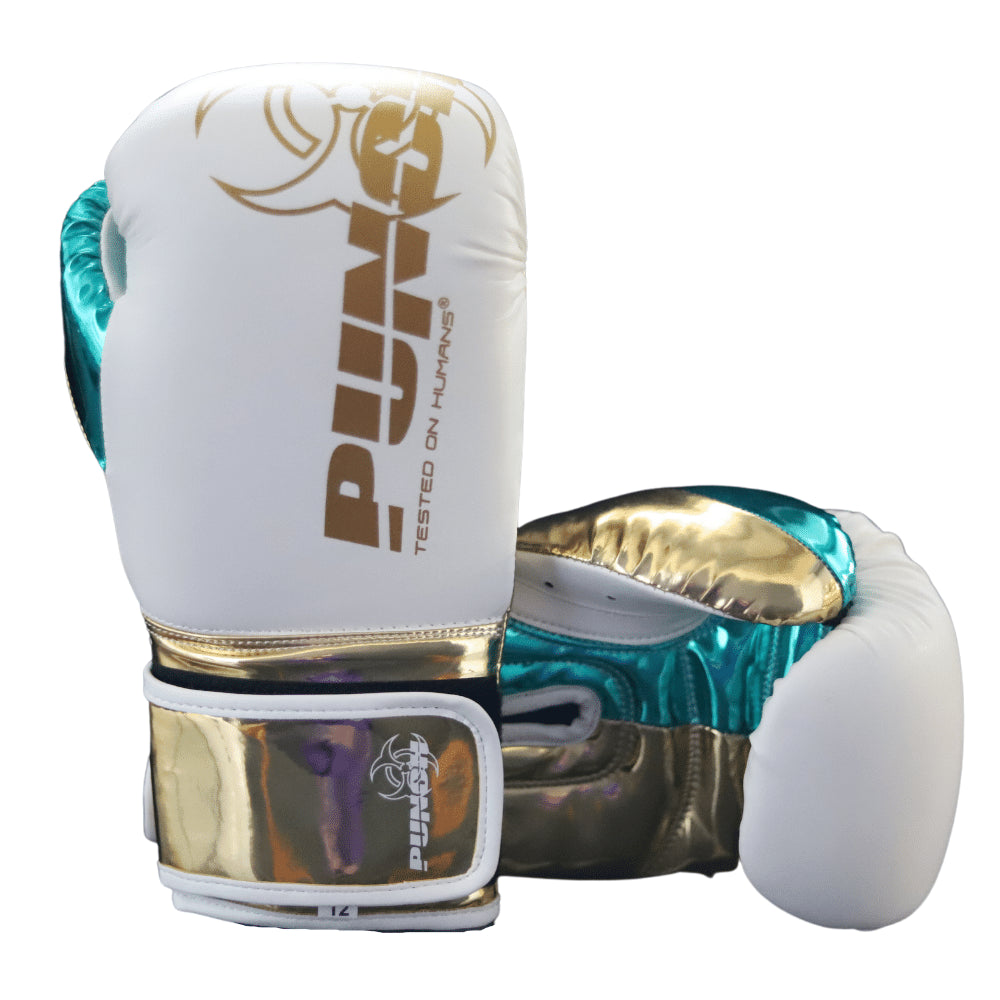 Premium 12oz Metallic Boxing Gloves for Training & Sparring - Ideal for Boxing, MMA, and Fitness Workouts